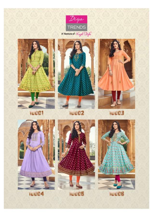 Ethnicity 10 New Latest Ethnic Wear Rayon Embroidery Kurti Collection